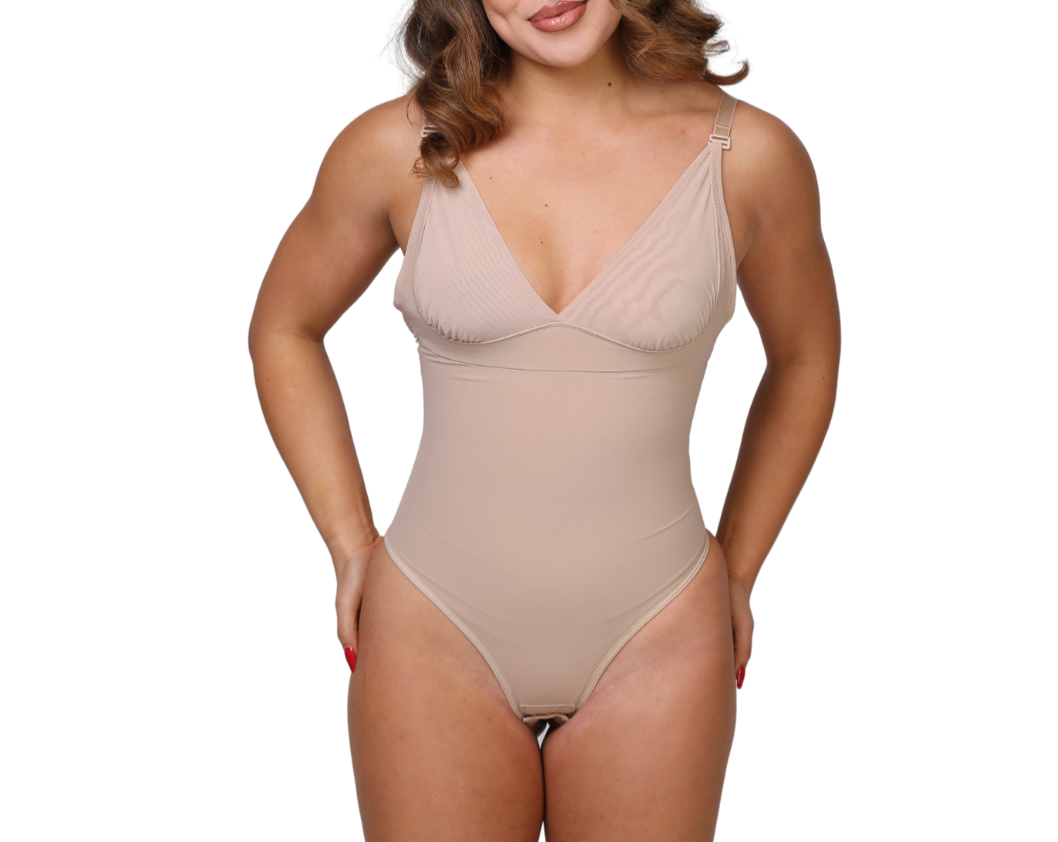 Bodysuit for Women Tummy Control Shapewear Thong Seamless Body Shaper Tank  Tops